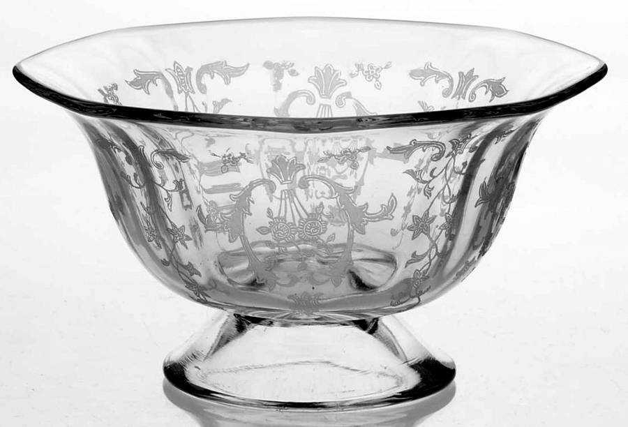 Navarre Clear Mayonnaise Bowl, Bowl Only by Fostoria-1