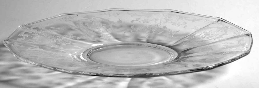 Navarre Clear Mayonnaise Underplate Only by Fostoria-1