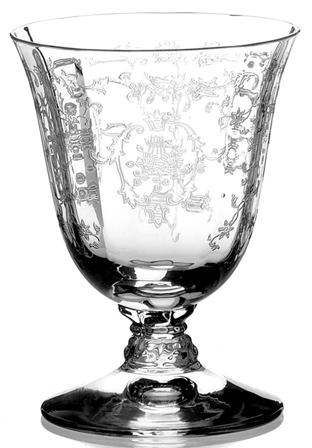 Navarre Clear Oyster or Fruit Cocktail by Fostoria-1