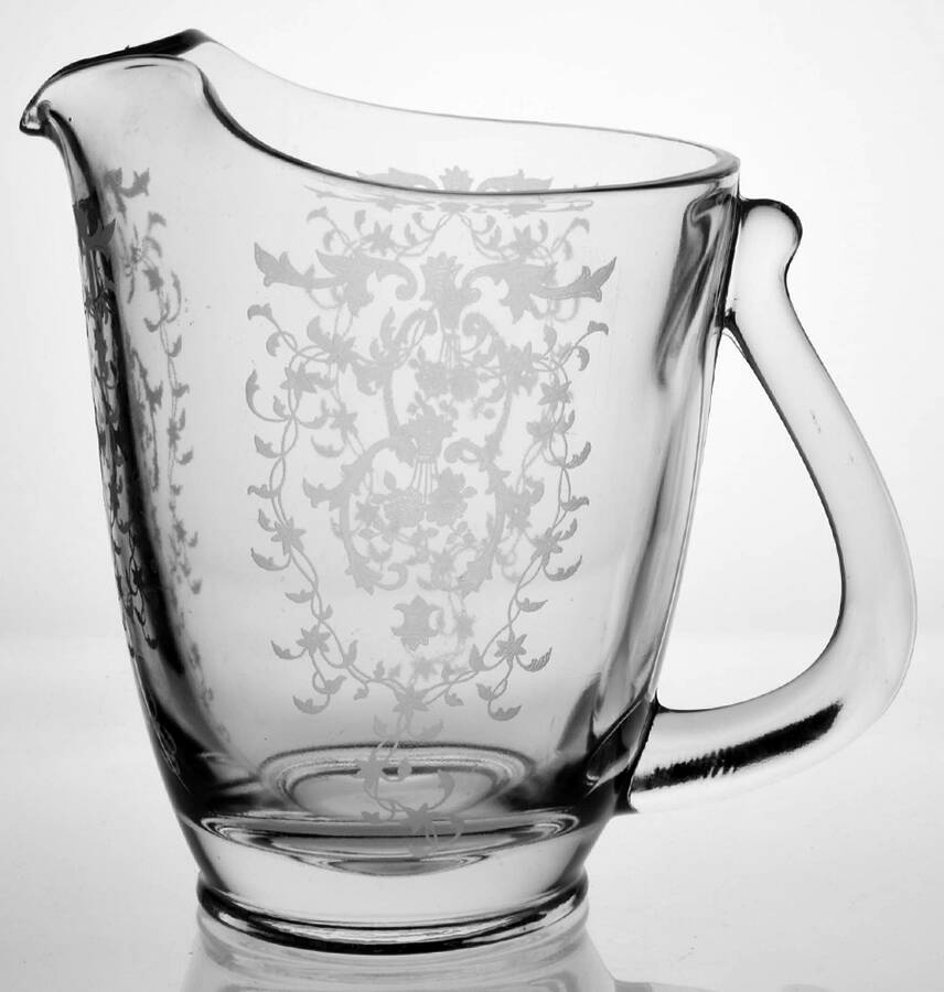 Navarre Clear 60 Oz Ice Lip Pitcher by Fostoria-1