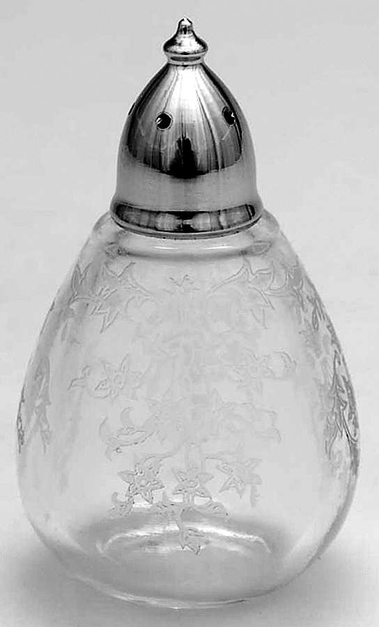 Navarre Clear Shaker with Metal Lid by Fostoria-1