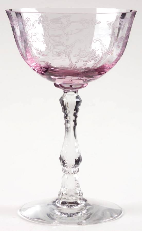 Navarre Pink Champagne/Tall Sherbet by Fostoria-1