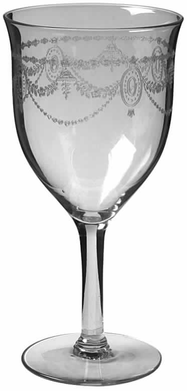 New Adam Water Goblet by Fostoria-1