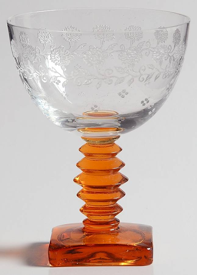 New Garland Amber Liquor Cocktail by Fostoria-1