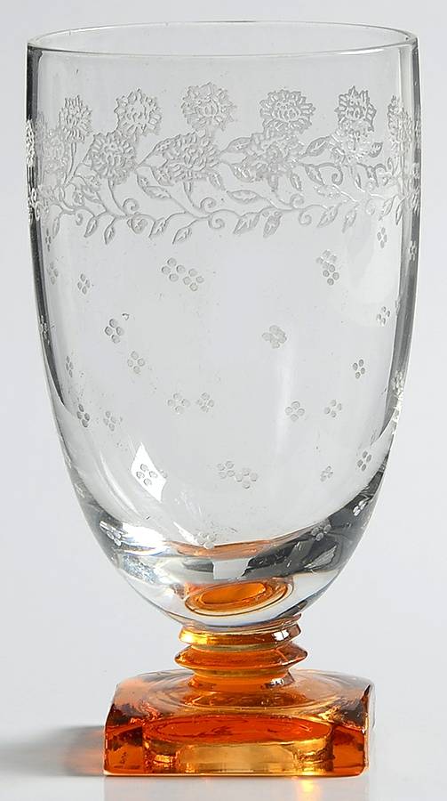 New Garland Amber Juice Glass by Fostoria-1