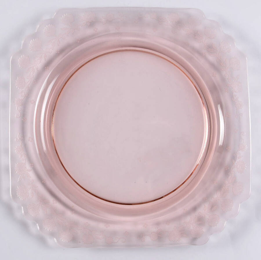 New Garland Pink (All Pink, Stem 4020) Dinner Plate by Fostoria-1