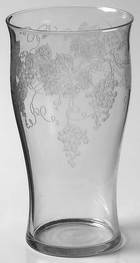 New Vintage Grape (Non Optic, Stem 858, Etch 227) Flat Tumbler by Fostoria-1