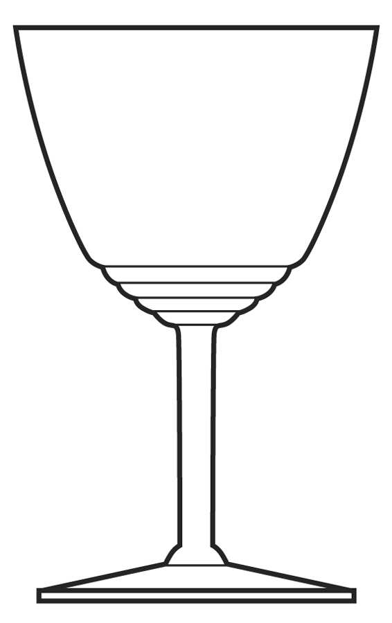 Nordic Water Goblet by Fostoria-1
