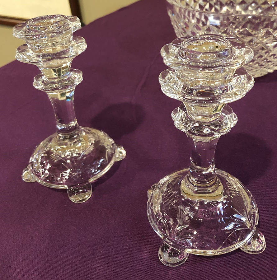 Nottingham Single Light Candlestick by Fostoria-1