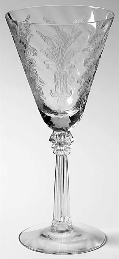 Nouveau Clear Wine Glass by Fostoria-1
