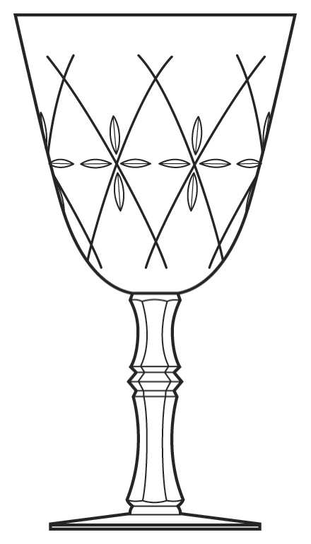 Nova Water Goblet by Fostoria-1