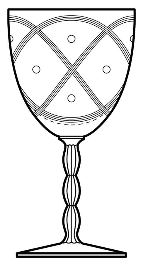 Orbit Water Goblet by Fostoria-1