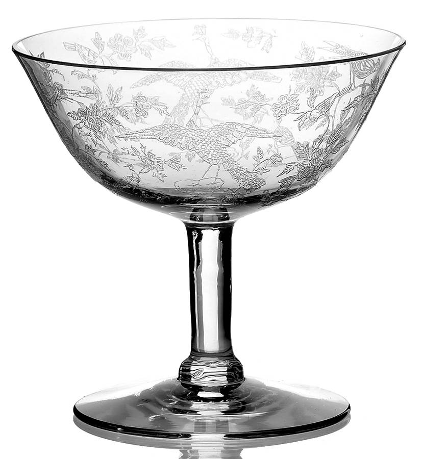 Oriental (Stem 766, Etch 250) Low Sherbet by Fostoria-1