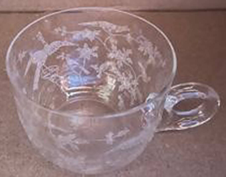 Oriental (Stem 766, Etch 250) Cup Only by Fostoria-1