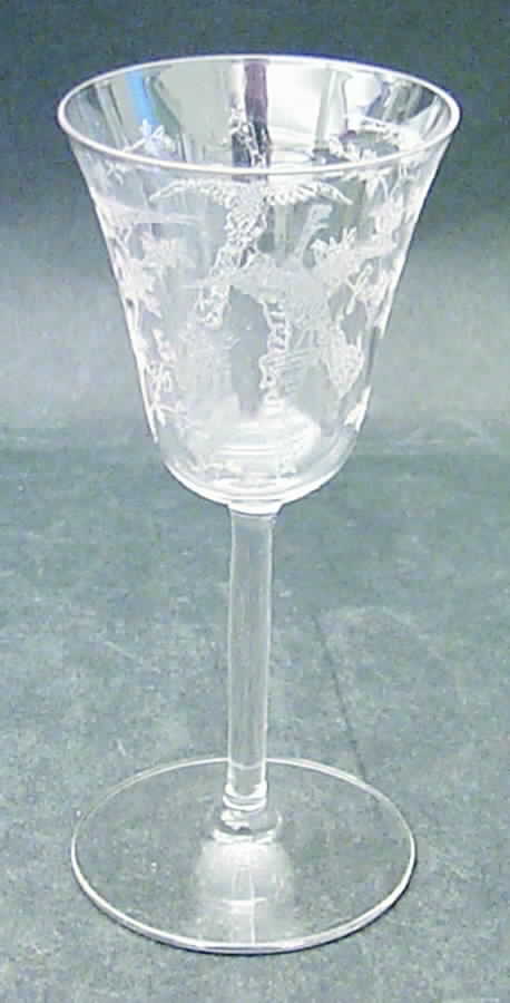 Oriental (Stem 766, Etch 250) Wine Glass by Fostoria-1