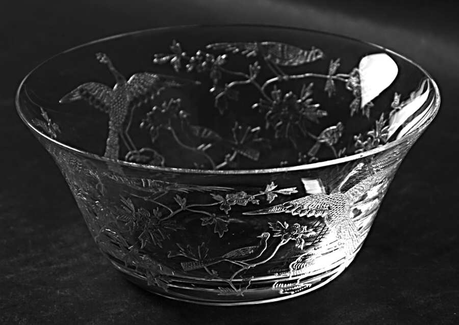 Oriental (Stem 766, Etch 250) Finger Bowl by Fostoria-1