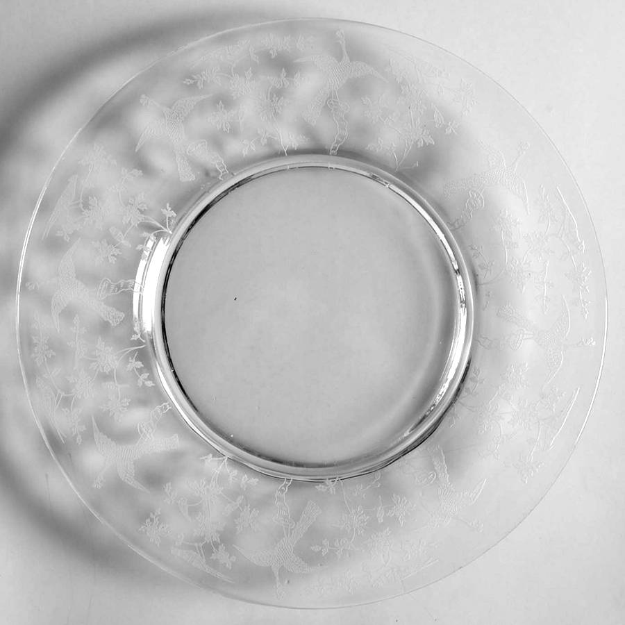 Oriental (Stem 766, Etch 250) Luncheon Plate by Fostoria-1