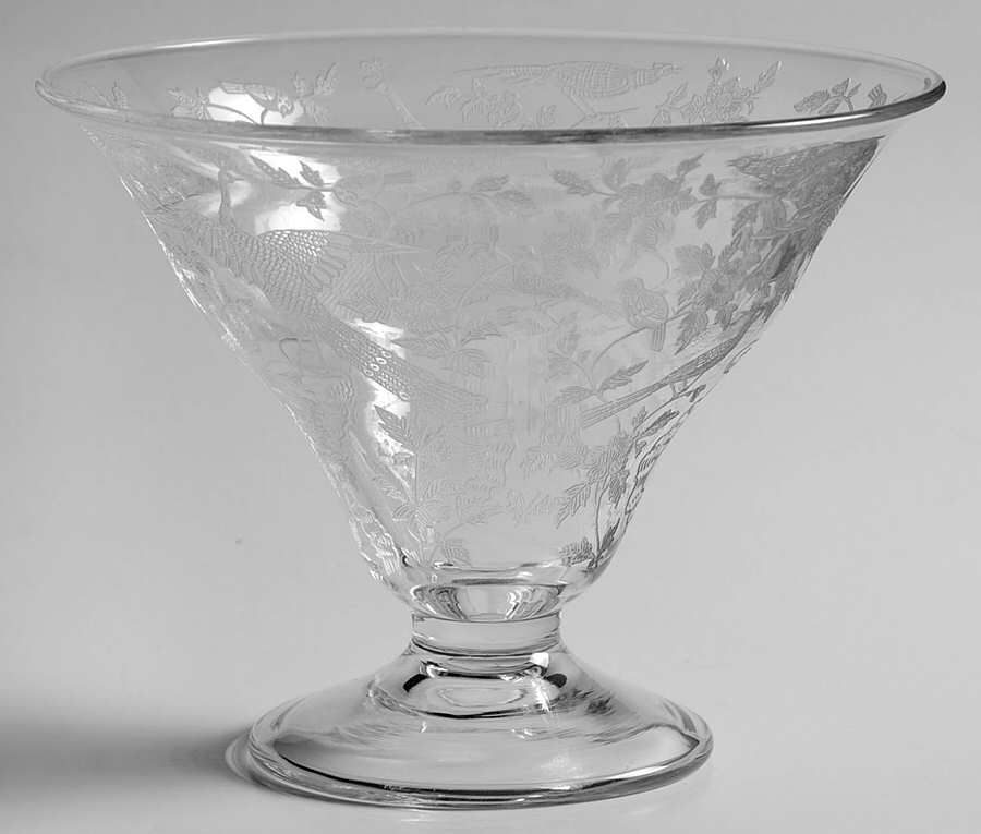Oriental (Stem 766, Etch 250) Mayonnaise Bowl, Bowl Only by Fostoria-1