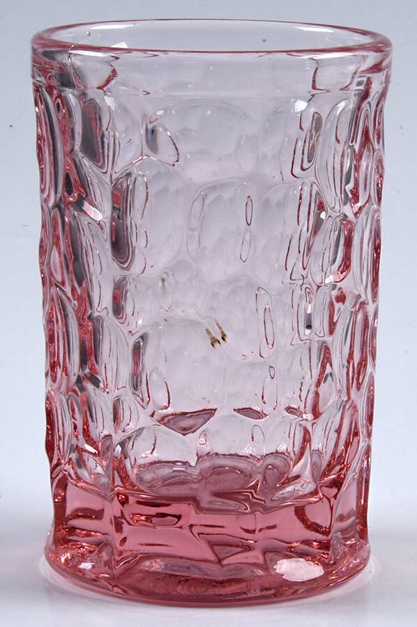 Pebble Beach Pink Flat Juice Glass by Fostoria-1