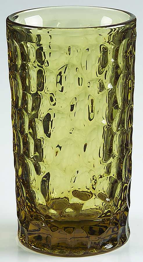 Pebble Beach Yellow (Lemon Twist) Flat Iced Tea by Fostoria-1