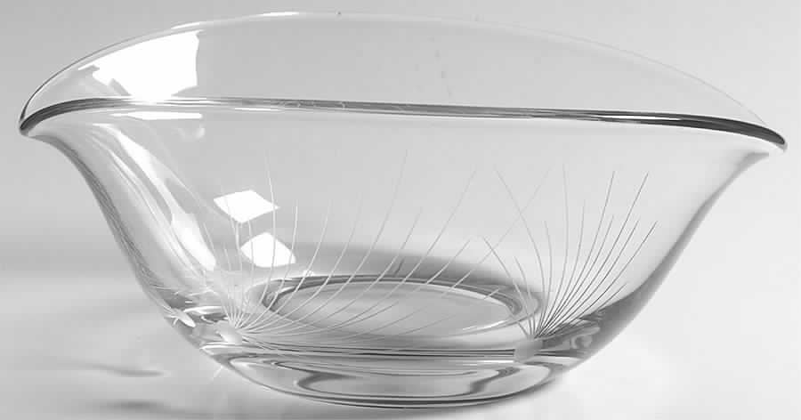 Pine Oval Bowl by Fostoria-1