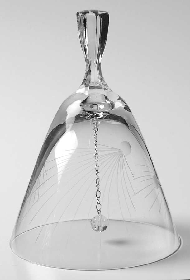 Pine Bell Made From Goblet by Fostoria-1