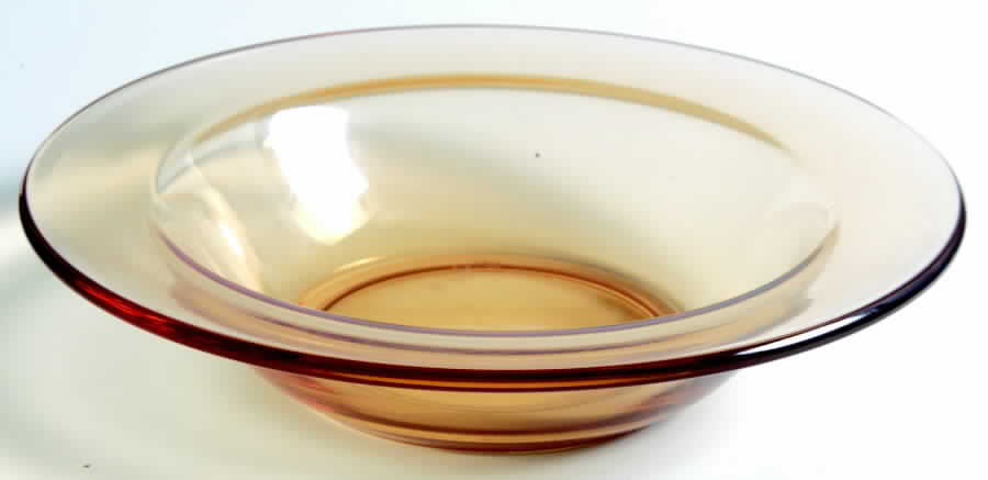Pioneer Amber Cereal Bowl by Fostoria-1