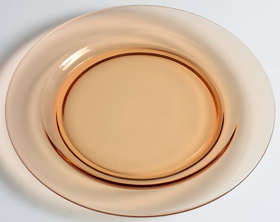 Pioneer Amber 7" Salad Plate by Fostoria-1