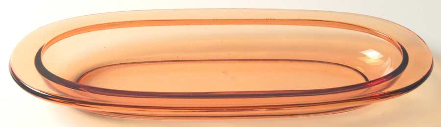 Pioneer Amber 11" Oval Celery by Fostoria-1