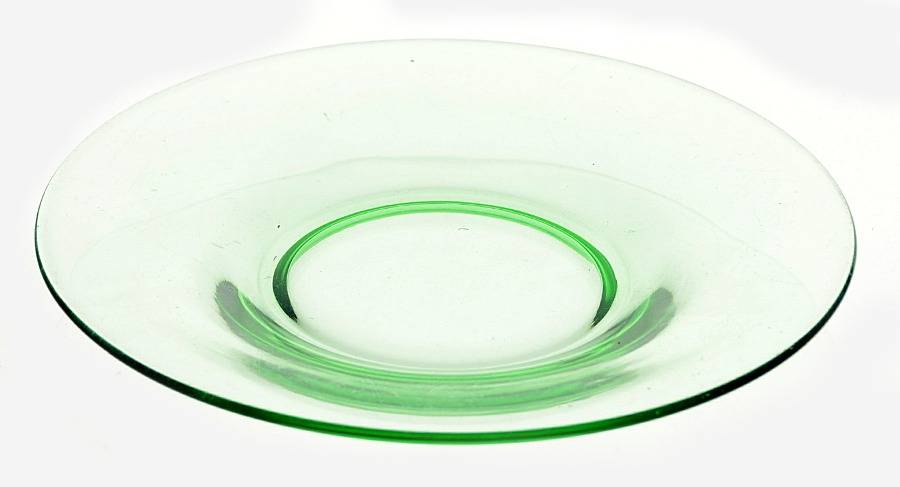 Pioneer Light Green Cream Soup Saucer Only by Fostoria-1