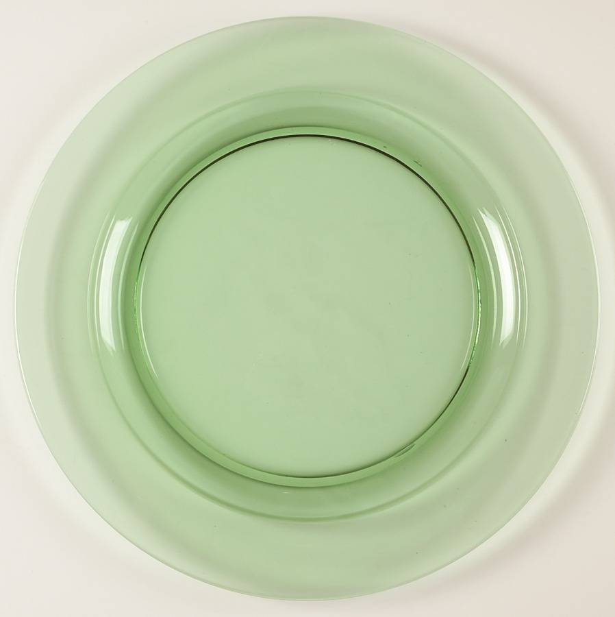 Pioneer Light Green 13" Chop Plate by Fostoria-1