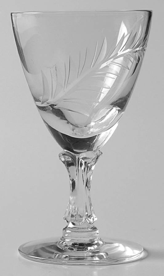Plume (Stem 6051-1-2) Cordial Glass by Fostoria-1