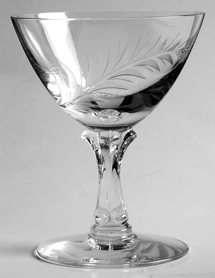 Plume (Stem 6051-1-2) Liquor Cocktail by Fostoria-1