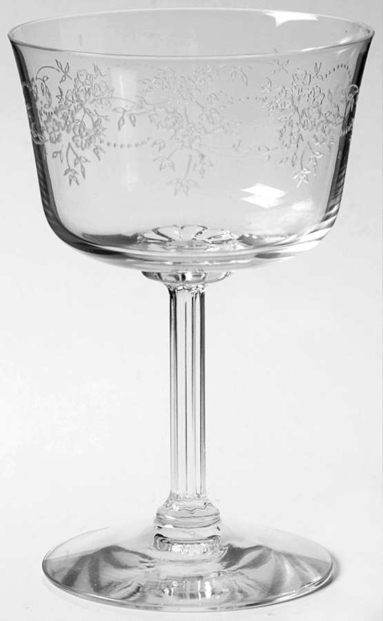 Poetry Champagne/Tall Sherbet by Fostoria-1