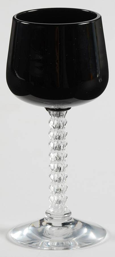 Precedence Onyx Cordial Glass by Fostoria-1