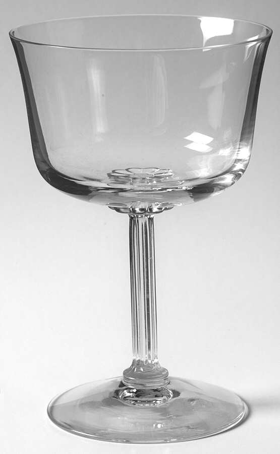 Princess Clear (No Trim) Champagne/Tall Sherbet by Fostoria-1