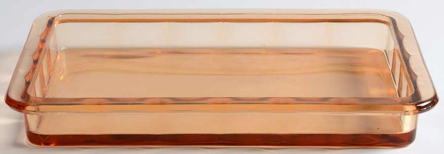 Priscilla Amber (Stem 2321) Rectangular Tray by Fostoria-1