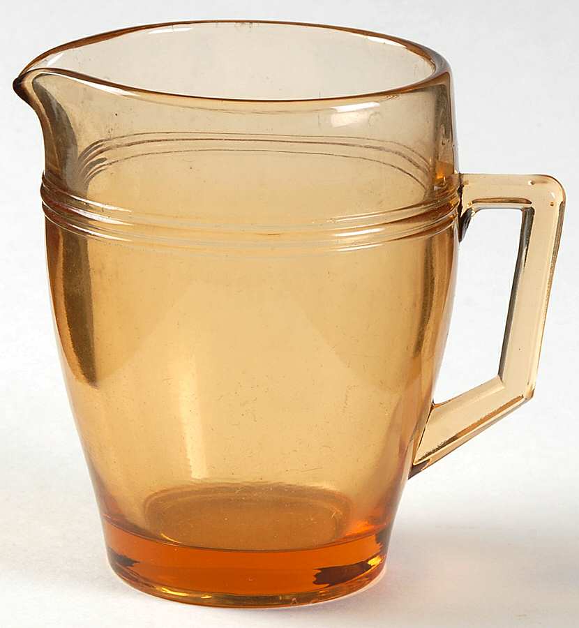Priscilla Amber (Stem 2321) Creamer by Fostoria-1