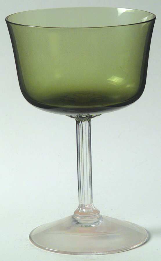 Princess Green (Stem 6123) Champagne/Tall Sherbet by Fostoria-1