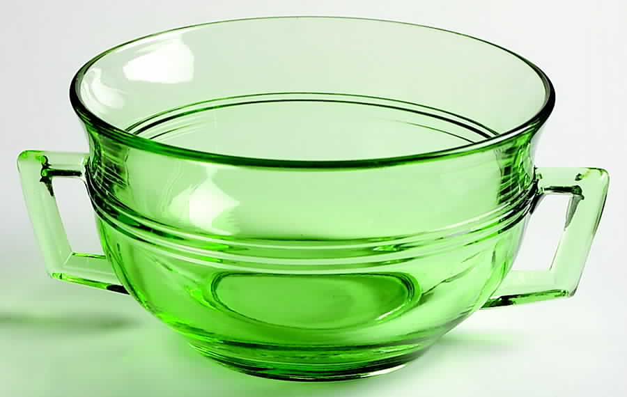 Priscilla Green (Stem 2321) Bouillon Cup (No Saucer Made) by Fostoria-1