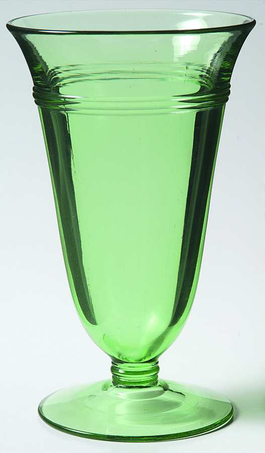 Priscilla Green (Stem 2321) Footed Tumbler by Fostoria-1