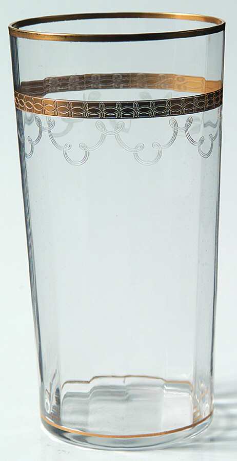 Princess (Stem 5082, Gold) 12 Oz Flat Tumbler by Fostoria-1
