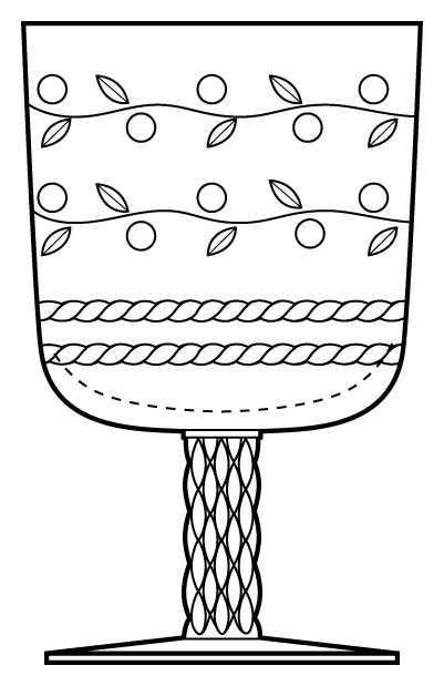 Princess Water Goblet by Fostoria-1