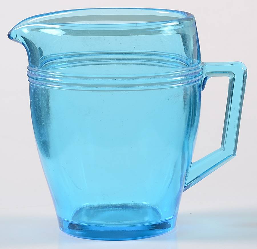 Priscilla Blue (Electric) (Stem 2321) Creamer by Fostoria-1