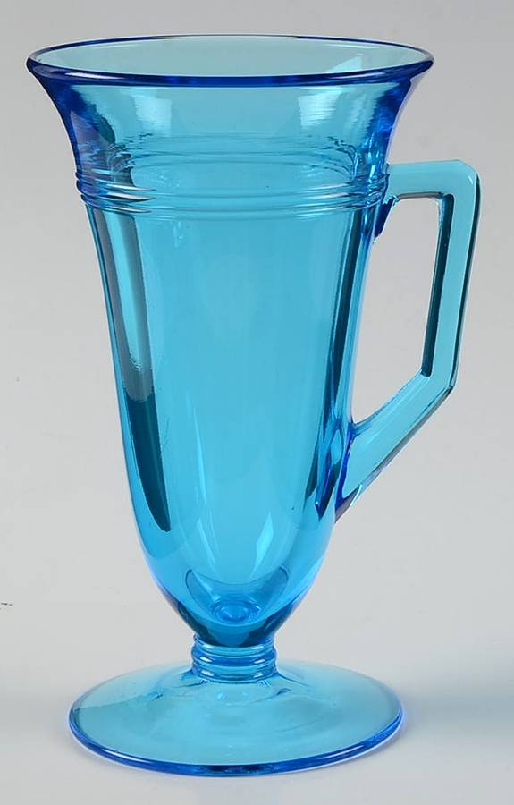 Priscilla Blue (Electric) (Stem 2321) Handled Tumbler by Fostoria-1