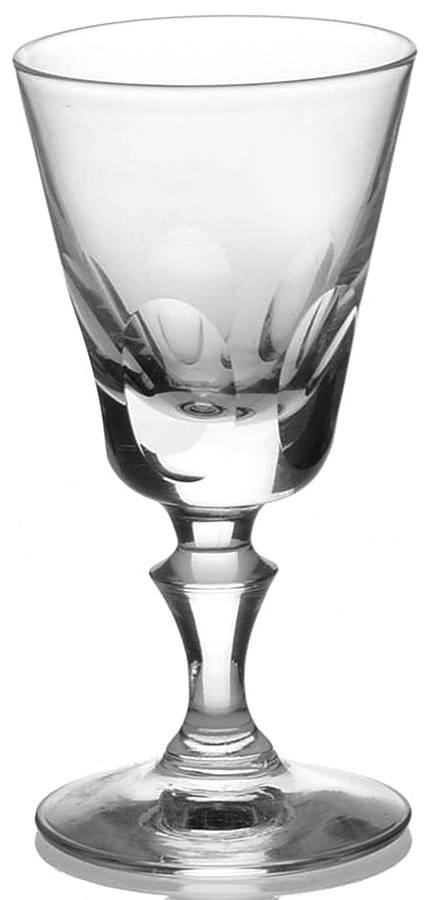 Queen Anne (Cut) Cordial Glass by Fostoria-1