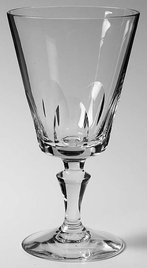 Queen Anne (Cut) Water Goblet by Fostoria-1