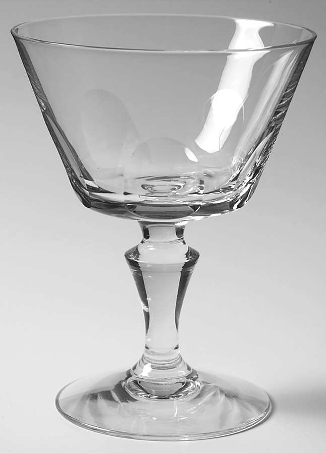 Queen Anne (Cut) Champagne/Tall Sherbet by Fostoria-1