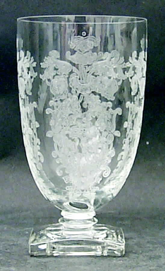 Queen Anne (Etched) Footed Tumbler by Fostoria-1