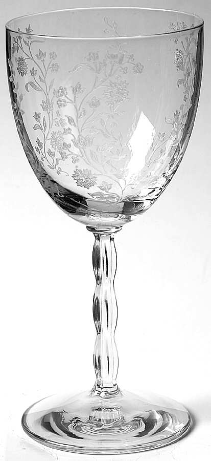 Rambler (Stem 6012, No Trim) Water Goblet by Fostoria-1
